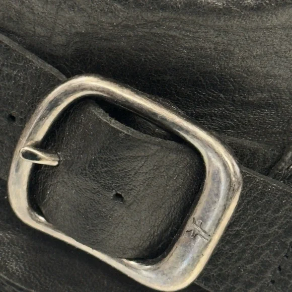 Frye Black Leather Veronica Flex Moto Bootie Size 7.5 NWOT - Picture 7 of 14